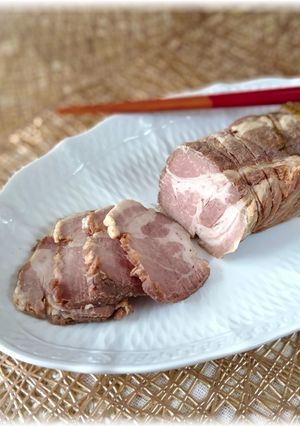チャーシュー＊醤油大さじ4で美味しい煮豚-レシピのメイン写真