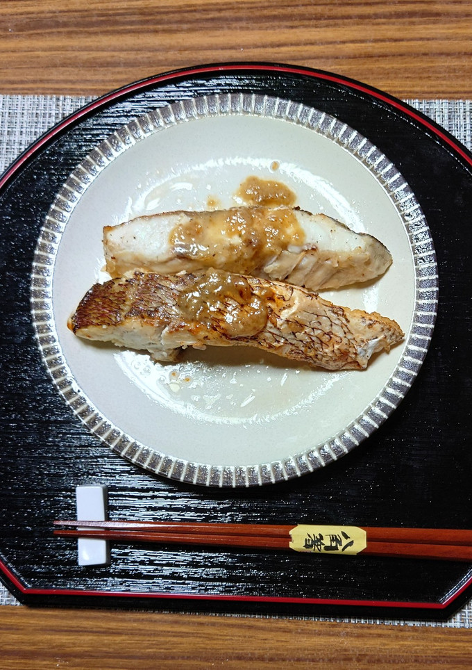 ヨウサマの減塩鯛茶漬け味のムニエル-レシピのメイン写真