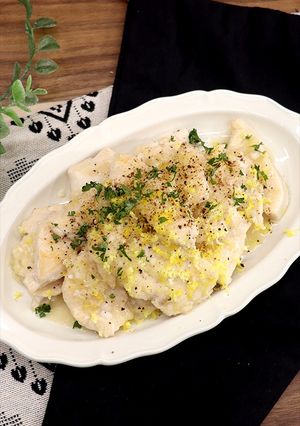 さっぱり★鶏むね肉のねぎ塩レモン和え-レシピのメイン写真