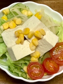 豆腐サラダ-レシピのメイン写真