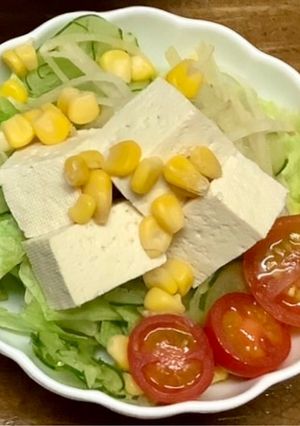 豆腐サラダ-レシピのメイン写真