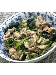 豚肉とほうれん草のオイスター炒め★動画★-レシピのメイン写真