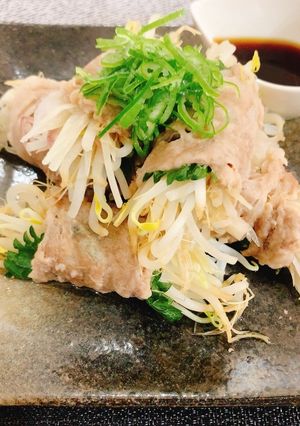 レンジで簡単！ひとくち豚しゃぶ-レシピのメイン写真