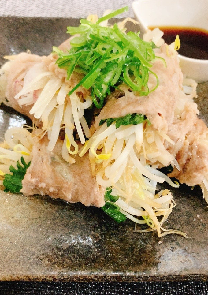 レンジで簡単！ひとくち豚しゃぶ-レシピのメイン写真