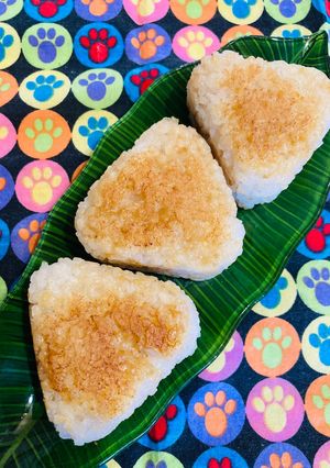子供の＼マヨ焼きおにぎり／今日のおむすび-レシピのメイン写真