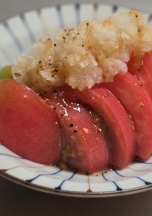 大玉トマトのサラダ-レシピのメイン写真