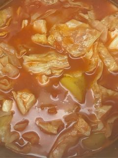 トマト煮(チキン、ジャガイモ、キャベツ)-レシピのメイン写真