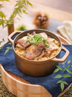 銅鍋てふてふで作る 豚バラ炊き込みご飯-レシピのメイン写真