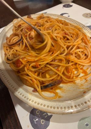 我が家の海鮮トマトパスタ　覚書-レシピのメイン写真