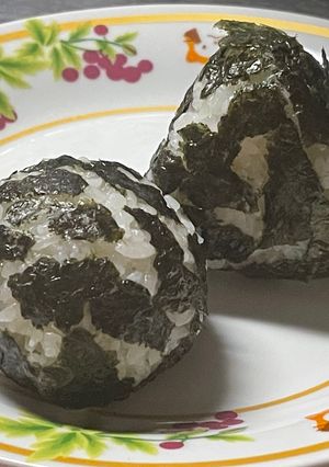 ちぎり海苔のおにぎり-レシピのメイン写真