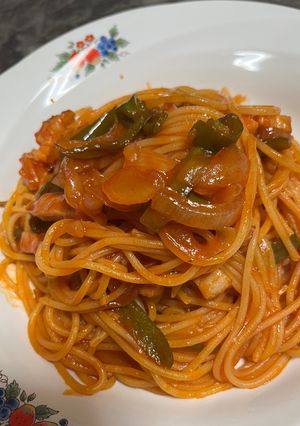 王道のナポリタン-レシピのメイン写真