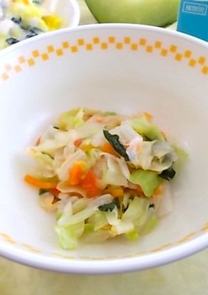 簡単給食　トマトドレッシングサラダ-レシピのメイン写真