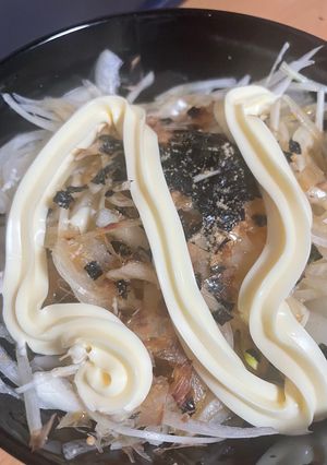 おつまみオニスラマヨポン酢！-レシピのメイン写真