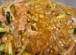 葛きり中華サラダ（バンサンスー）-レシピのメイン写真