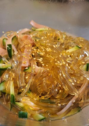 葛きり中華サラダ（バンサンスー）-レシピのメイン写真