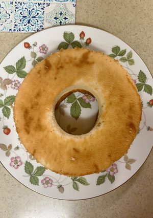 基本のシフォンケーキ⭐︎柚子入り-レシピのメイン写真
