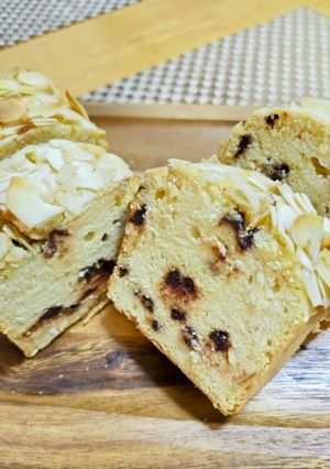 ★低糖質!チョコ入りアーモンドケーキ♪-レシピのメイン写真