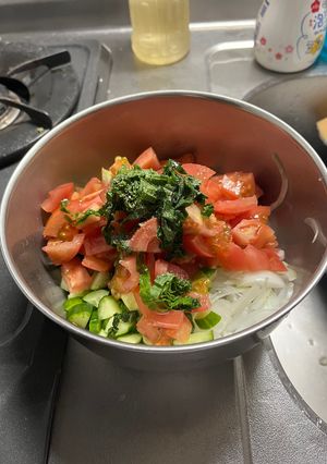トマトときゅうりと玉ねぎのダイスドマリネ-レシピのメイン写真