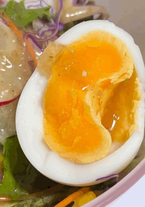 理想のゆでたまご(かたゆで一歩手前)-レシピのメイン写真