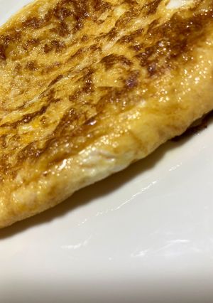 簡単✨フライパンで🍳だし巻き風玉子焼き-レシピのメイン写真