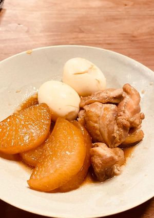 鶏肉と大根の照り煮-レシピのメイン写真