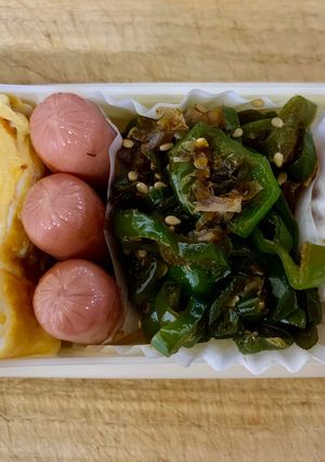 お弁当のおかずに！ピーマンのおかか和え-レシピのメイン写真