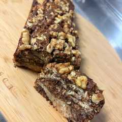 รูปของ 米粉チョコバナナマーブルパウンドケーキ