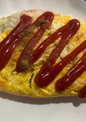 海鮮出汁香るオムリゾット-レシピのメイン写真