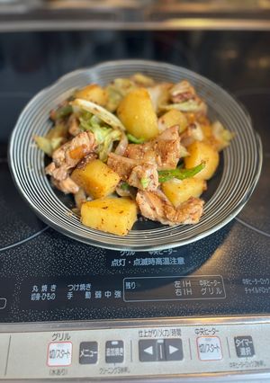 じゃが鶏キャベツの粒マスタード炒め-レシピのメイン写真