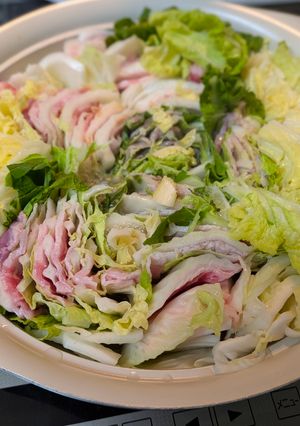 白菜と豚バラのだししょうゆ鍋♪-レシピのメイン写真