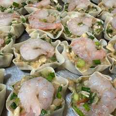 エビニラ饅頭-レシピのメイン写真