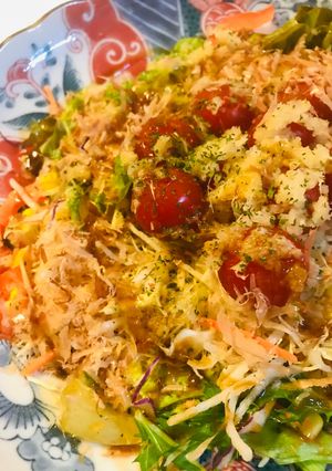 かつお＆すりおろし生姜のプチトマトサラダ-レシピのメイン写真