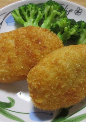 コロッケとポテトサラダ-レシピのメイン写真