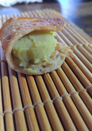 モチモチどら焼き（さつま芋あん）-レシピのメイン写真