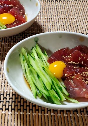 かつおユッケ-レシピのメイン写真
