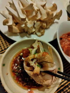 エリンギがモリモリ食べれちゃう豚しゃぶ鍋-レシピのメイン写真