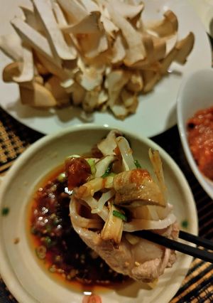 エリンギがモリモリ食べれちゃう豚しゃぶ鍋-レシピのメイン写真
