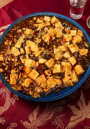 海鮮麻婆豆腐（あさり編／揚子江菜館風)-レシピのメイン写真