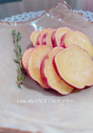レンジで簡単！さつまいものレモン煮-レシピのメイン写真