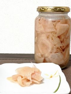 簡単:ほんのり甘い新しょうがの甘酢漬け-レシピのメイン写真