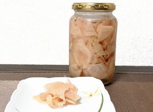 簡単：ほんのり甘い新しょうがの甘酢漬け-レシピのメイン写真