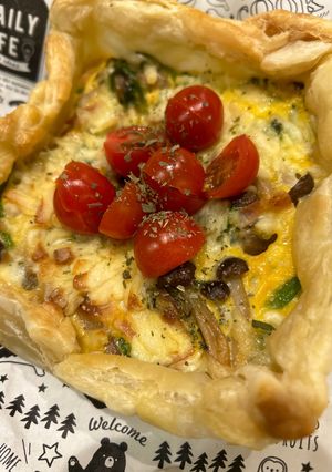野菜たっぷりキッシュ-レシピのメイン写真
