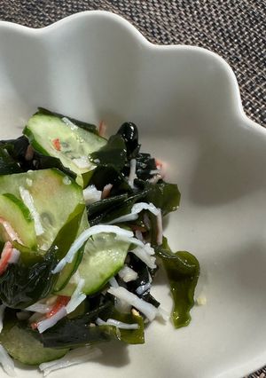 【簡単副菜】きゅうりとカニカマの甘酢和え-レシピのメイン写真