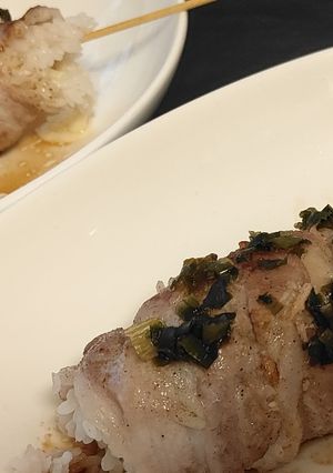 肉巻きチーズおにぎり-レシピのメイン写真