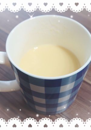 ホットミルクセーキ-レシピのメイン写真
