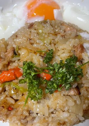 チーズ入り焼豚チャーハン-レシピのメイン写真