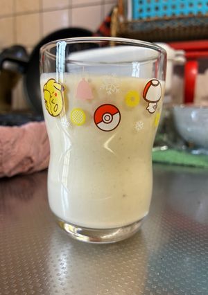 蜂蜜入りバナナとヨーグルトのスムージー-レシピのメイン写真