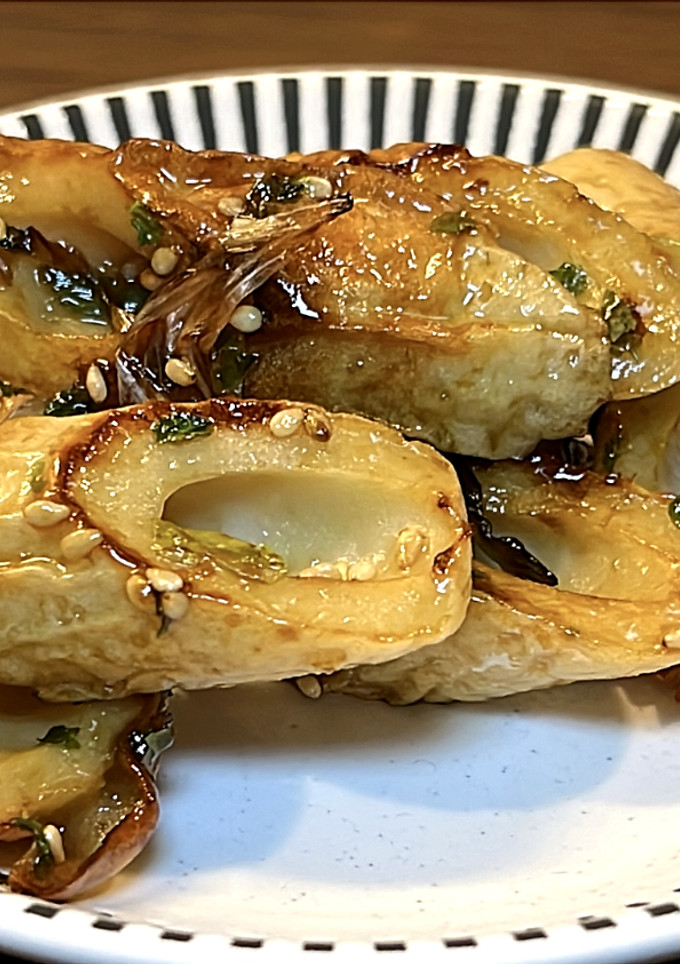 ちくわの磯辺焼き-レシピのメイン写真