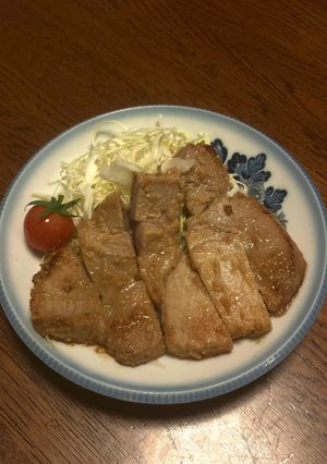 厚切り豚ロースの味噌漬け-レシピのメイン写真