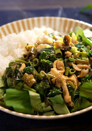 空芯菜のおかずサラダ【食遺産】-レシピのメイン写真